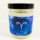 Aries Personalized Zodiac Horoscope Candle - Choose your Scent - Add Message