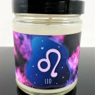 Leo Personalized Zodiac Horoscope Candle - Choose your Scent - Add Message