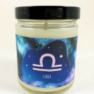 Libra Personalized Zodiac Horoscope Candle - Choose your Scent - Add Message
