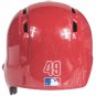 2018 Jake Arrieta Season Game Used Phillies Batting Helmet MLB Auth & Sports Inv