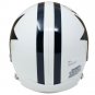 Michael Irvin Signed Dallas Cowboys Riddell Throwback Mini Helmet JSA