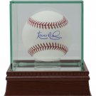 Aaron Nola Phillies Signed Major League Baseball Fanatics MLB w/ Glass Case