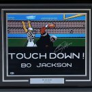 Bo Jackson Signed Framed Tecmo Bowl Touchdown 16x20 Photo Beckett