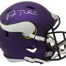 Adam Thielen Signed Minnesota Vikings Full Size Replica Speed Helmet JSA