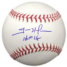 Trevor Hoffman Padres Signed MLB Baseball HOF 18 w/ Free Ball Cube JSA ITP