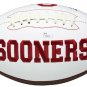 Marquise Brown Signed Oklahoma Sooners Logo Football JSA
