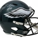Miles Sanders Signed Philadelphia Eagles Full Size Speed Replica Helmet JSA