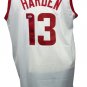James Harden Signed Custom White Pro-Style Basketball Jersey BAS