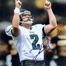 David Akers Signed Philadelphia Eagles 8x10 Point Photo SI