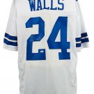 Everson Walls Signed White Custom Pro-Style Jersey BAS