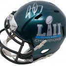 Jay Ajayi Signed Philadelphia Eagles Super Bowl 52 Champions Mini Helmet JSA