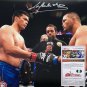 Lyoto Machida Signed UFC MMA 11x14 Photo Dan Henderson Glove Touch SI