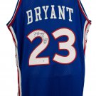 Joe Bryant Signed Philadelphia 76ers Mitchell Ness Jersey BAS Holo
