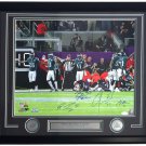 Darby Bradham Mills Robinson Signed Framed 16x20 Eagles Super Bowl 52 Photo JSA