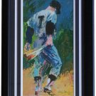 Leroy Neiman Framed 9x12 Mickey Mantle The Mick Baseball Print