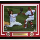 Brad Lidge Carlos Ruiz Framed 16x20 2008 Phillies World Series Photofile Photo