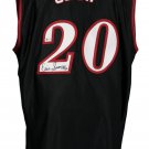 Eric Snow Signed Philadelphia 76ers Reebok NBA Jersey BAS Holo