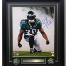 Brian Dawkins Signed Framed Philadelphia Eagles 16x20 Smoke Photo JSA