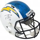 Philip Rivers Signed LA Chargers Full Size Hydro-Dipped Speed Rep Helmet BAS