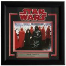 Dave Prowse Signed Framed 8x10 Star Wars Darth Vader w/ Palpatine Photo Steiner