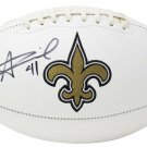 Alvin Kamara Signed New Orleans Saints Logo Football JSA ITP