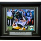 Fletcher Cox Signed Framed Philadelphia Eagles 8x10 Photo JSA