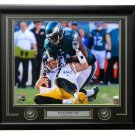 Fletcher Cox Signed Framed Philadelphia Eagles 16x20 Big Ben Sack Photo JSA ITP