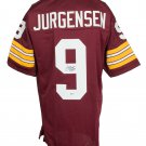 Sonny Jurgensen Signed Custom Pro-Style Maroon Jersey HOF 83 BAS
