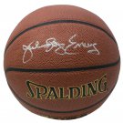 Julius Dr. J Erving Signed Spalding Replica NBA Basketball JSA