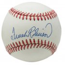 Frank Robinson Cincinnati Reds Signed Official National League Baseball BAS