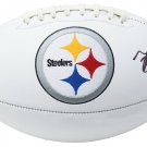 Minkah Fitzpatrick Signed Pittsburgh Steelers Logo Football JSA