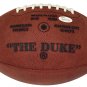 Len Dawson Kansas City Chiefs Signed Super Bowl IV Duke Football SB Champs JSA