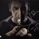 Jon Bernthal Signed 11x14 Marvel The Punisher Bullet Poster Photo w/ Sketch JSA