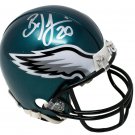 Brian Dawkins Signed Philadelphia Eagles Mini Helmet JSA ITP