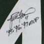 Brett Favre Signed Green Pro-Style Custom Football Jersey 95,96,97 MVP Favre COA