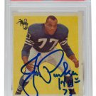 Jim Parker Signed 1959 #132 Topps Colts Rookie Football Card Slabbed HOF PSA/DNA