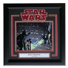 Dave Prowse Signed Framed 8x10 Darth Vader w/ Luke Skywalker Photo Steiner