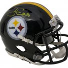 James Conner Signed Pittsburgh Steelers Mini Speed Replica Helmet Fanatics
