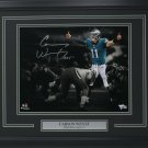 Carson Wentz Signed Framed 11x14 Philadelphia Eagles Photograph Fantatics