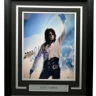Alice Cooper Signed Framed Rock 11x14 Photo BAS H19808