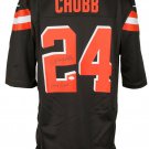 Nick Chubb Cleveland Browns Signed Nike On Field Football Jersey Dawg Pound JSA