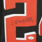 Nick Chubb Cleveland Browns Signed Nike On Field Football Jersey Dawg Pound JSA