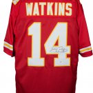 Sammy Watkins Signed Custom Red Pro-Style Football Jersey BAS