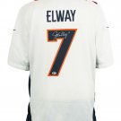 John Elway Signed Denver Broncos White Nike Limited Large Football Jersey BAS