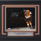 Claude Giroux Flyers Signed Framed 8x10 Skating in Spotlight Photo Fanatics