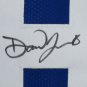 Daniel Jones Signed Custom Blue Pro-Style Football Jersey BAS