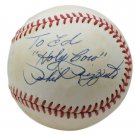 Phil Rizzuto New York Yankees Signed American League Baseball Holy Cow BAS