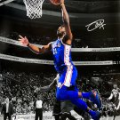 Joel Embiid Signed 16x20 Philadelphia 76ers Spotlight Photo JSA