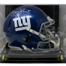Daniel Jones Signed New York Giants Full Size Speed Authentic Helmet  BAS w/Case