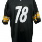 Alejandro Villanueva Signed Custom Black Football Jersey BAS